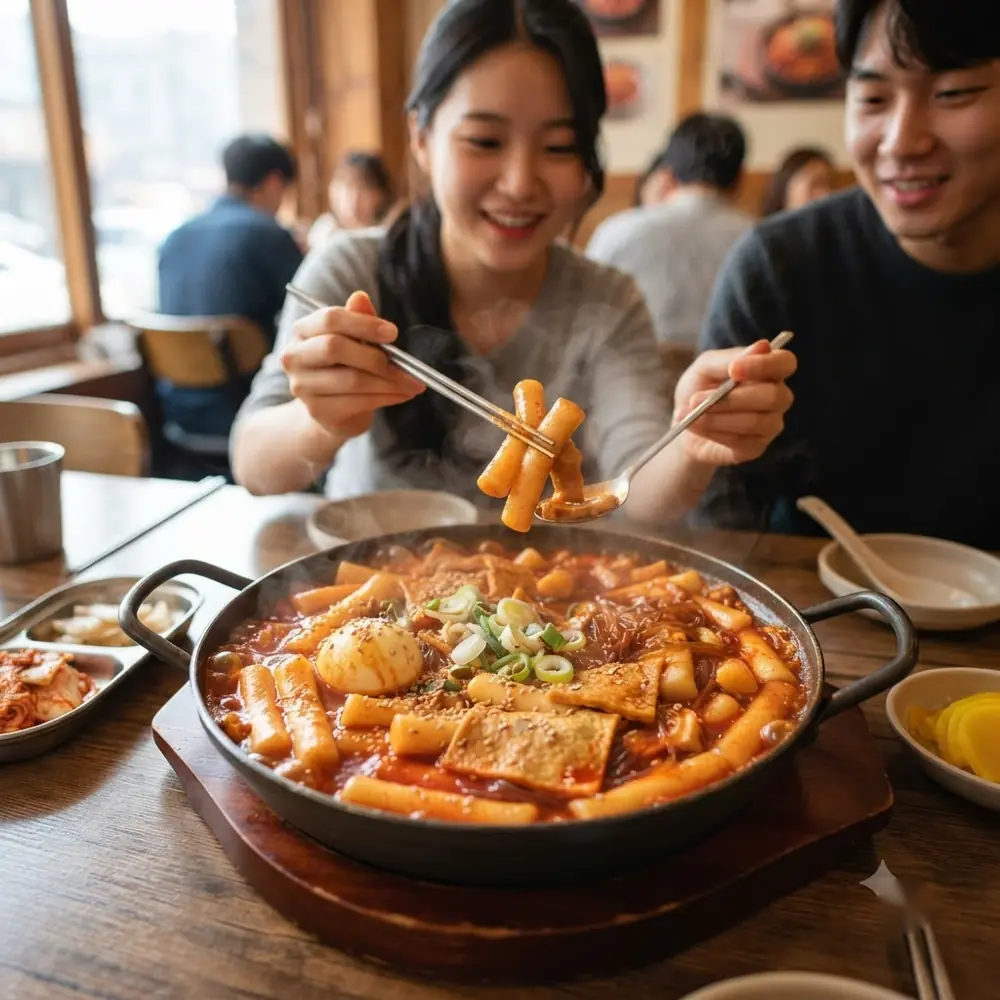 국물떡볶이 한 판